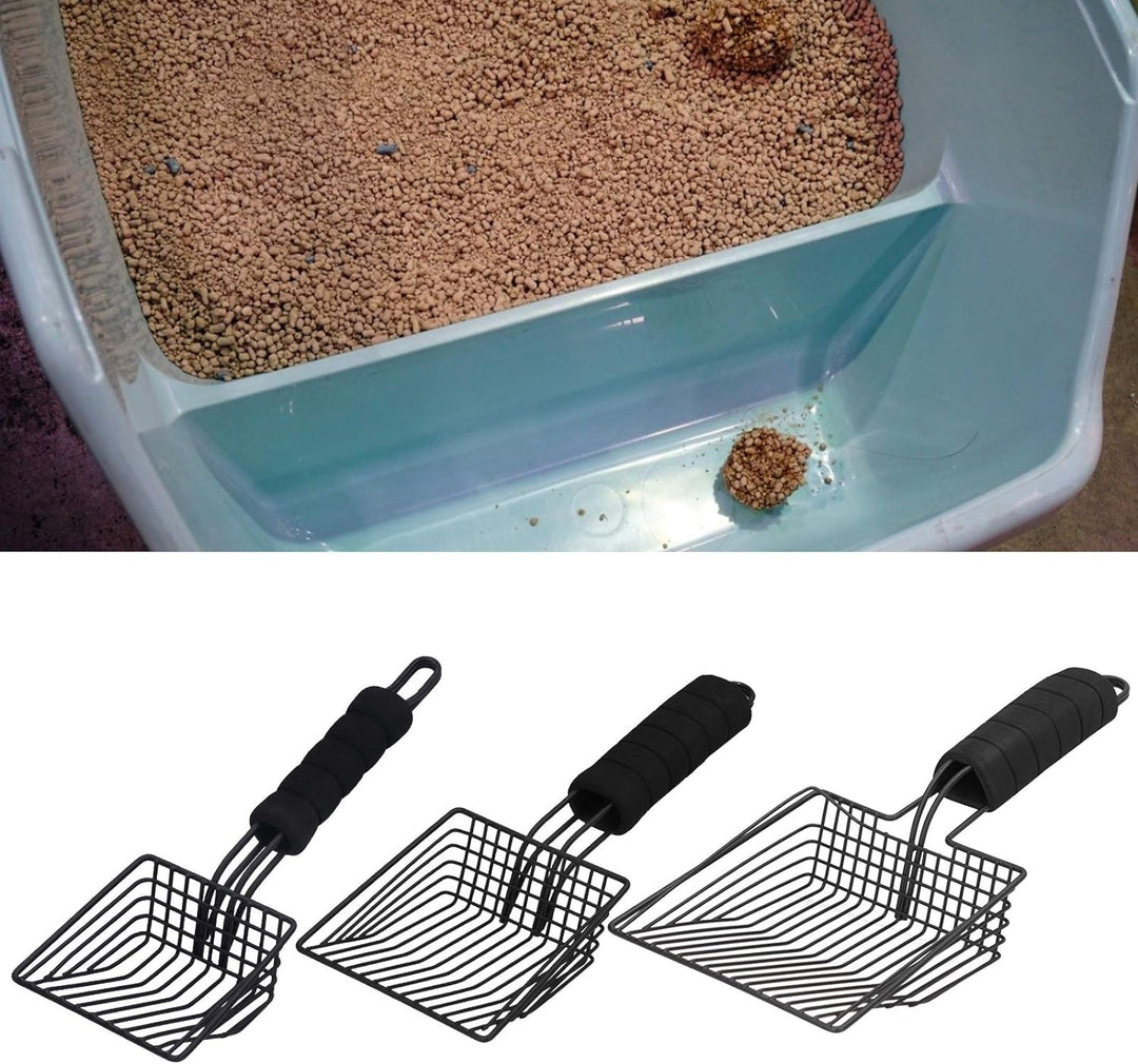 Katzenstreu Scoop, Katzenstreu Schaufel Reinigungswerkzeug Wiederverwendbare Metall Katzenstreu Sand