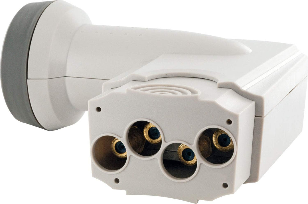 Schwaiger Sun Protect - Digitales Quad LNB (hellgrau)