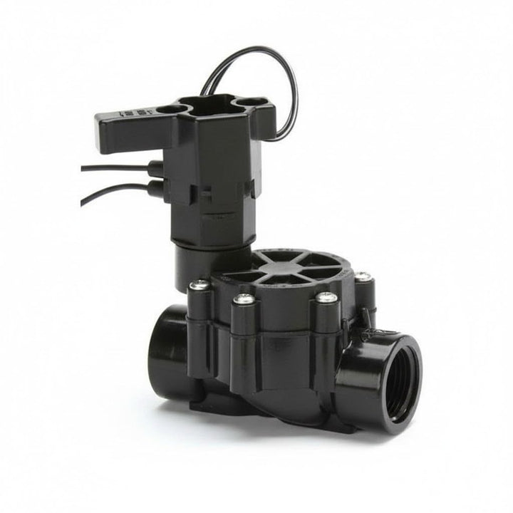 Rain Bird 075-DV Elektroventil, 24 V, 3/4 Zoll, grau, 11,0 x 7,5 x 13,5 cm