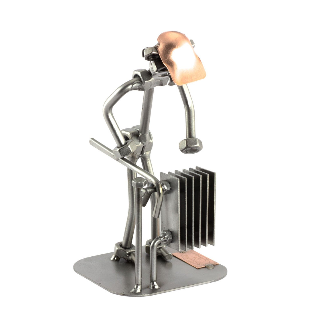 Steelman24 I Schraubenmännchen Heizungsinstallateur I Made in Germany I Handarbeit I Geschenkidee I