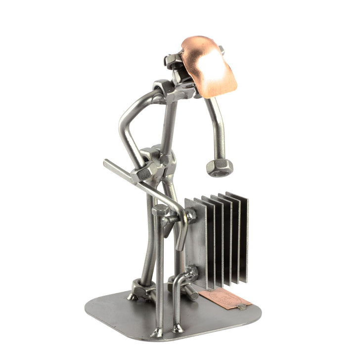 Steelman24 I Schraubenmännchen Heizungsinstallateur I Made in Germany I Handarbeit I Geschenkidee I