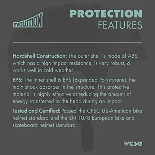 TSG Helm Evolution Solid Color XXL EU weiss (satin white), XXL EU weiss (satin white)