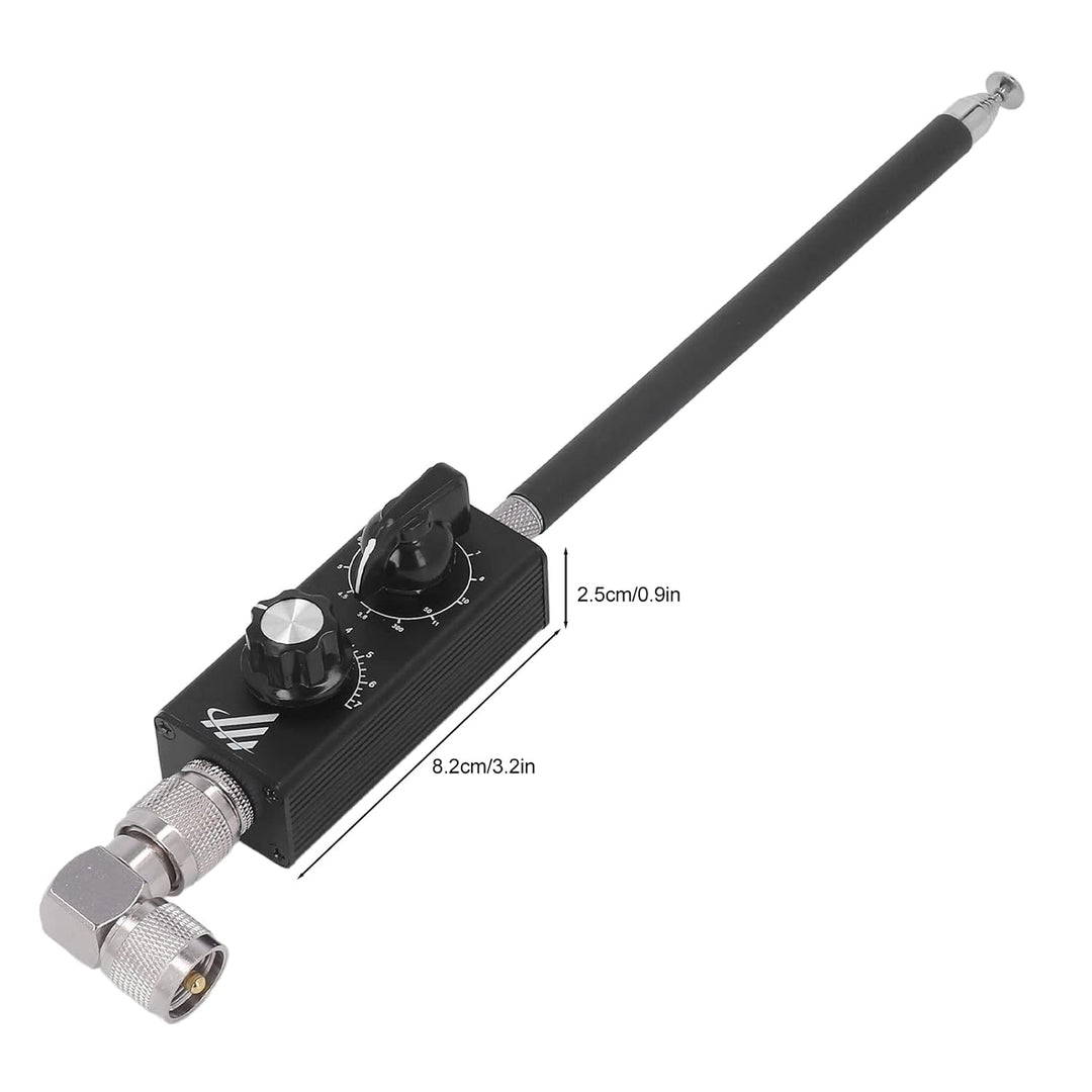Kurzwellenantenne, Tragbare QRP-Kurzwellenantenne HF-Vollband-abgestimmte FM-Luftfahrt-Störungsbestä