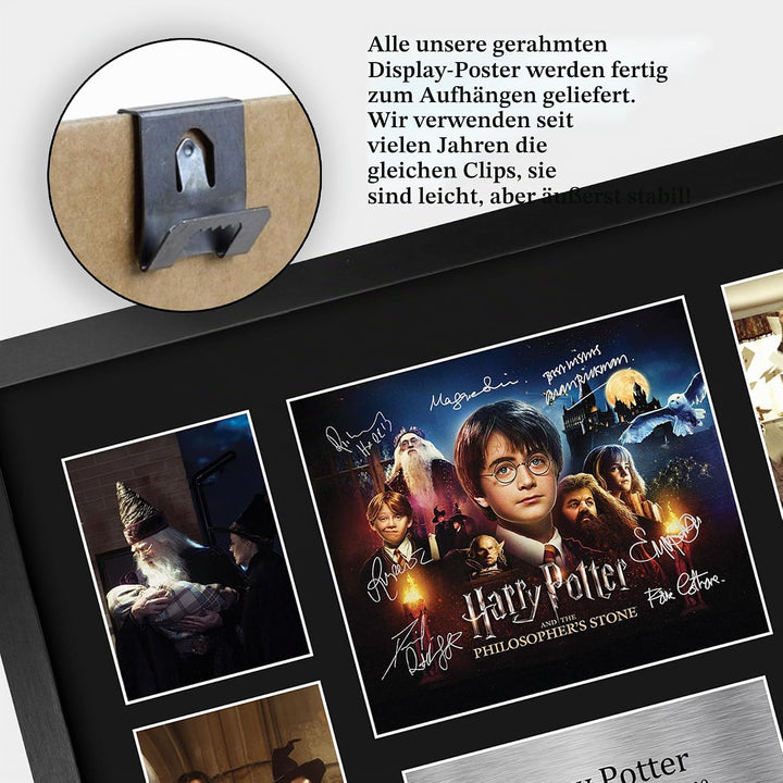 HWC Trading Philosophers Stone Harry Potter Geschenke Geducktes Signiertes Autogramm Präsentationsdi