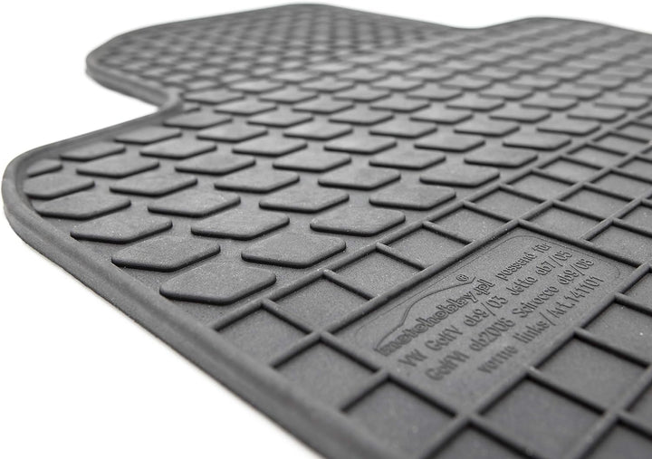 Gummimatten Gummi Fussmatten Satz für BMW 5 E60 / E61 (2003-2010) - Passgenau