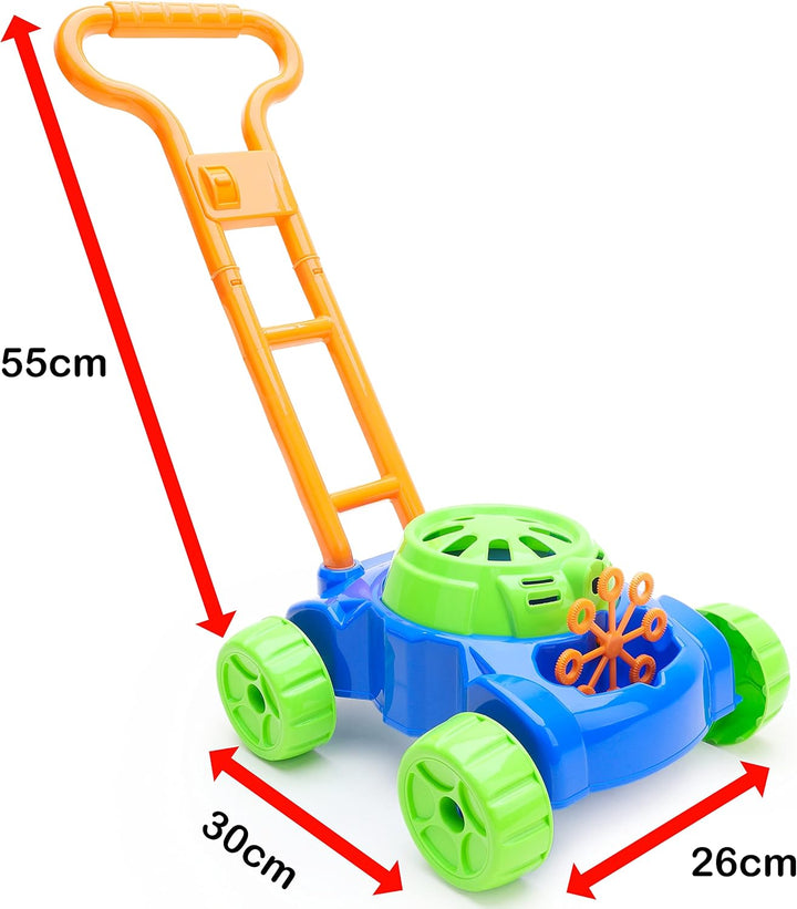 Toyland® Lawn Bubble Mower Rasenmäher zum Mitschieben - Spielzeug für draussen & zum Spielen im Gart
