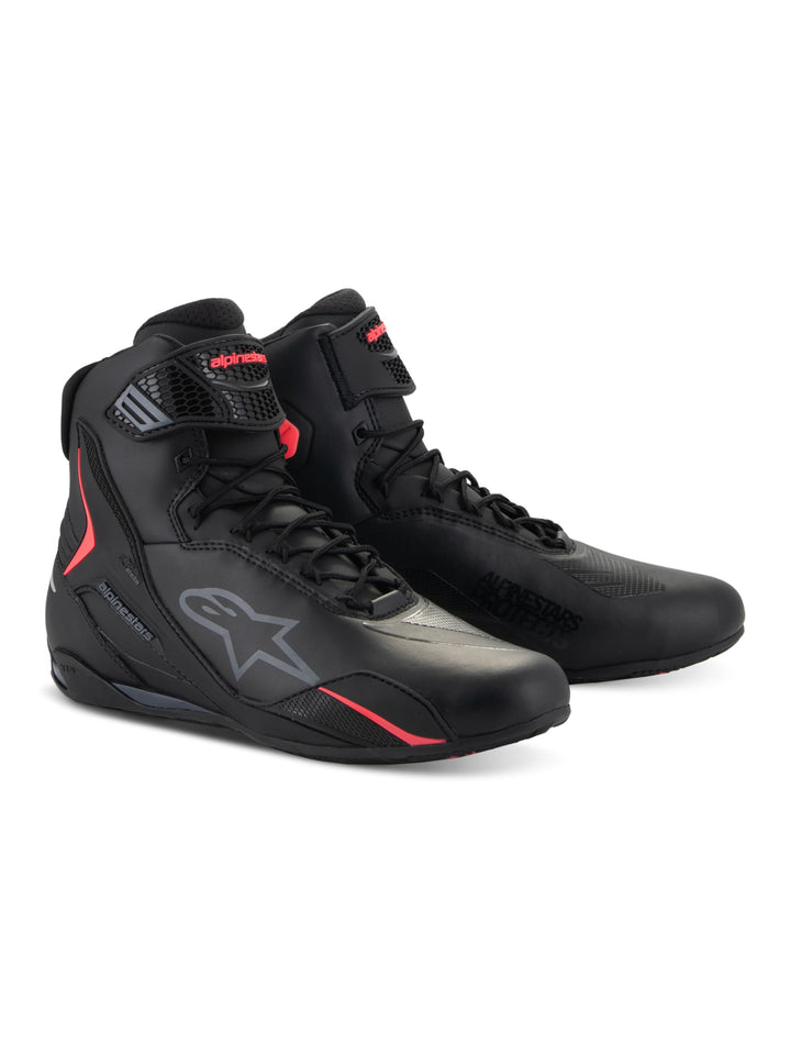 Alpinestars Stella Faster-4 Damen Motorrad Schuhe Schwarz Pink 37 EU, Schwarz Pink 37 EU