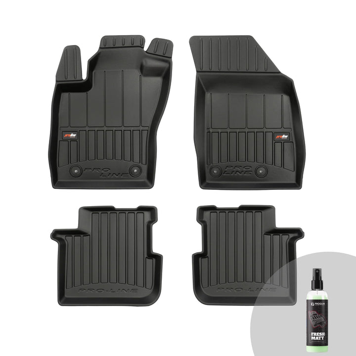 FROGUM ProLine 3D Gummimatten Exklusiven Auto Fussmatten Autofussmatten für FIAT Tipo ab 2015 | Die