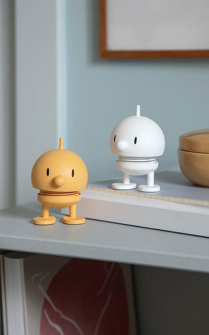 Hoptimist Soft Bumble Wackelfigur & Glücksbringer, Skandinavische Deko Figuren für Wohnzimmer, Schre