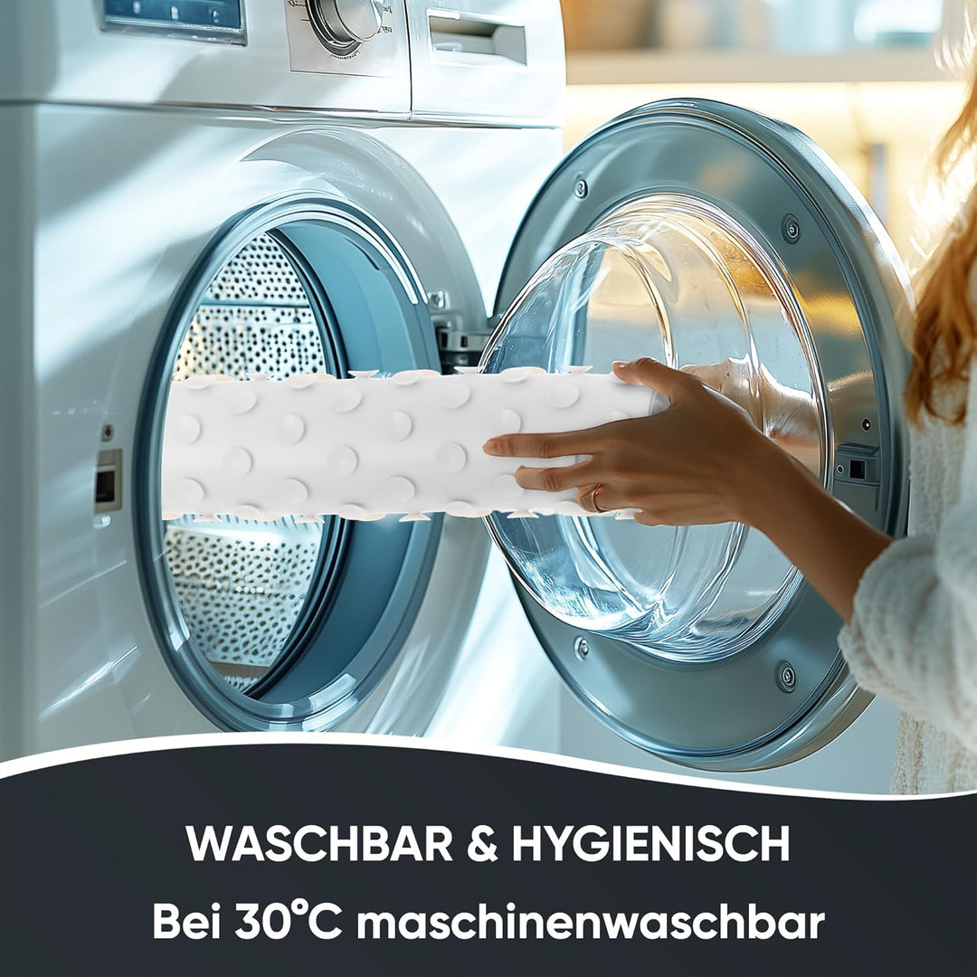 Sanilo Badematte 53 x 53 cm, rutschfeste Duschmatte für Dusche und Badewanne, Antirutschmatte maschi