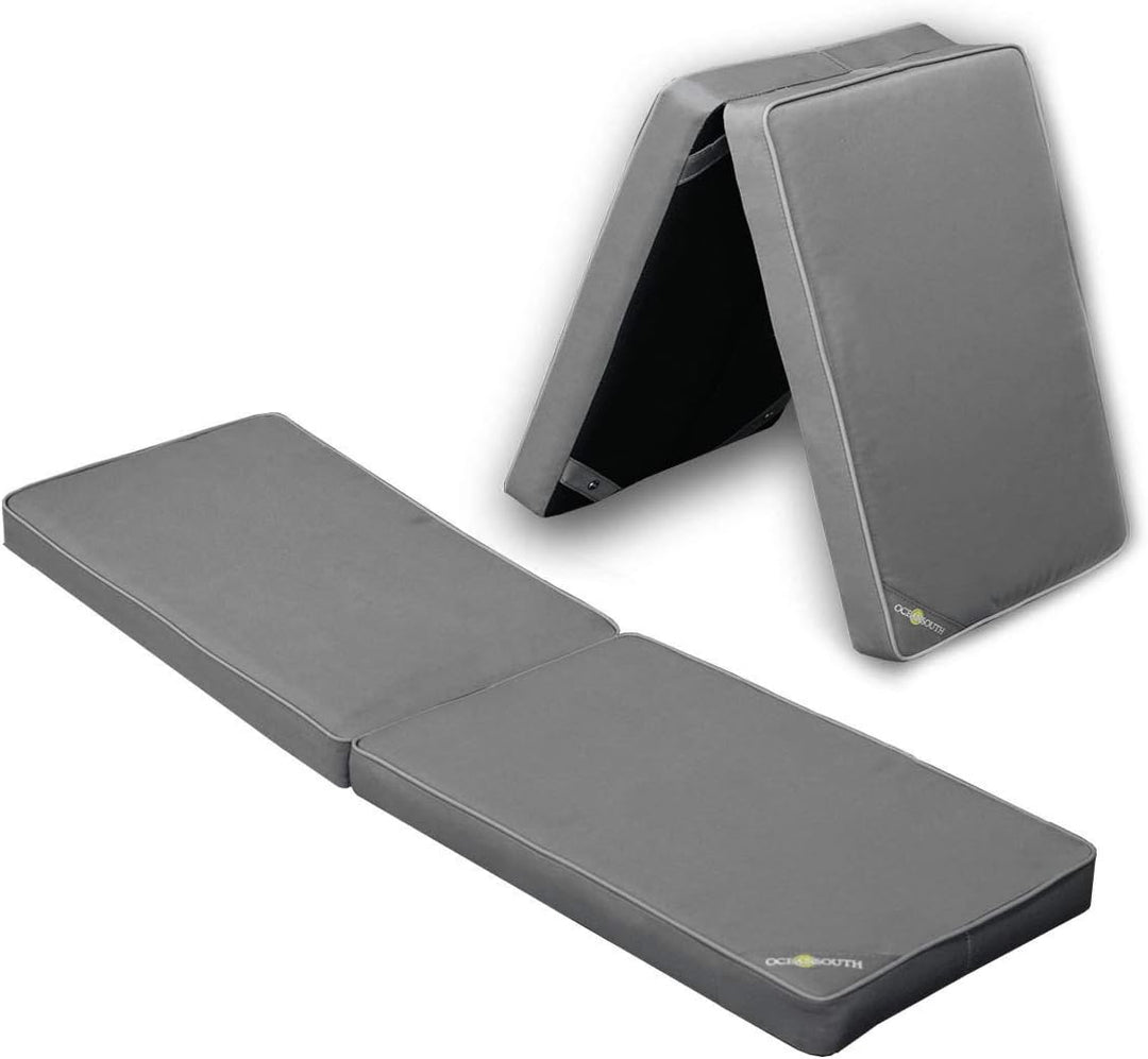 Oceansouth Boat Bench Kissen Polyester Stoff Grau 300mm x 1200mm, Grau 300mm x 1200mm