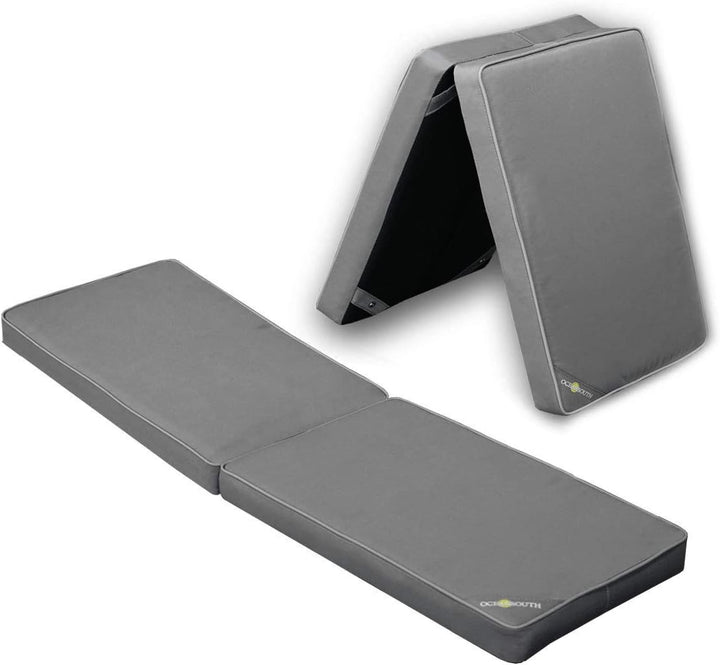 Oceansouth Boat Bench Kissen Polyester Stoff Grau 300mm x 1200mm, Grau 300mm x 1200mm