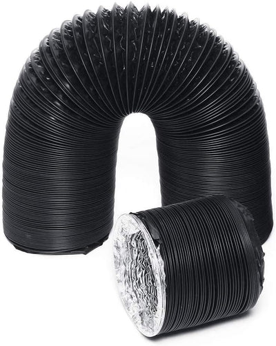 AZITICY Lüftungsschlauch Abluftschlauch Aluflexrohr PVC Ablufttrockner - 150mm Alu-Flexschlauch Flex