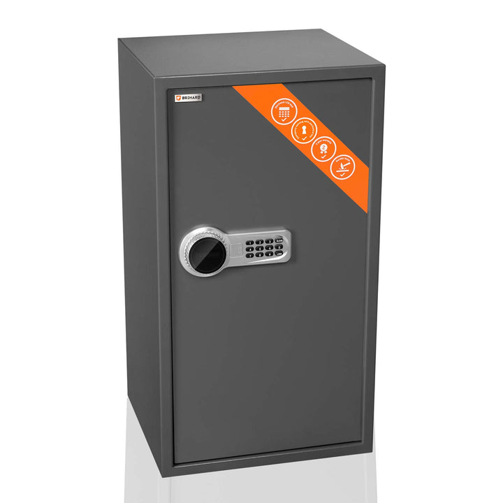 Brihard Betriebs XXL Elektronischer Safe mit LCD 73x40x36cm - Extra grosser Elektronischer Safe mit
