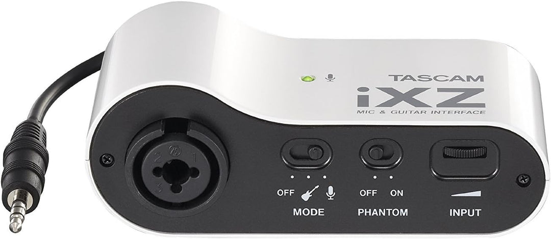 Tascam iXZ – Mikrofon-/Gitarreninterface für iPad/iPhone/iPod