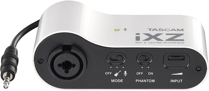 Tascam iXZ – Mikrofon-/Gitarreninterface für iPad/iPhone/iPod