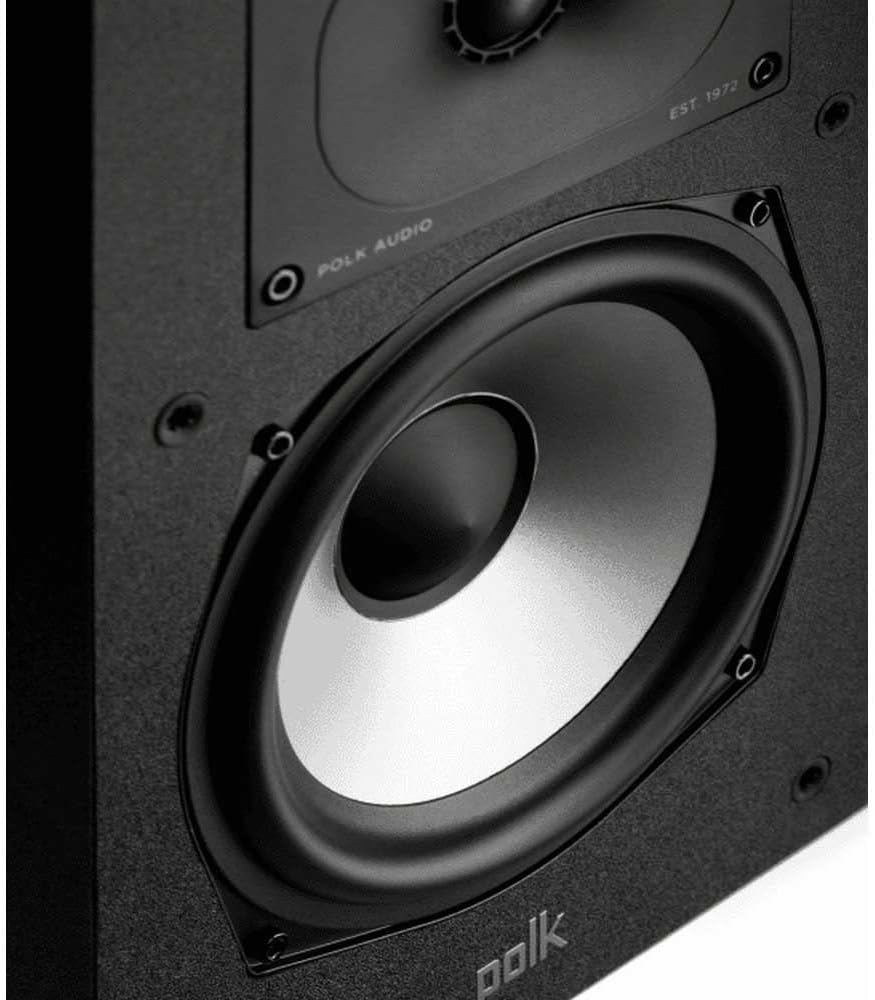 Polk Audio Monitor XT20 Regallautsprecher, Stereolautsprecher, Surround Lautsprecher, Hi-Res Zertifi