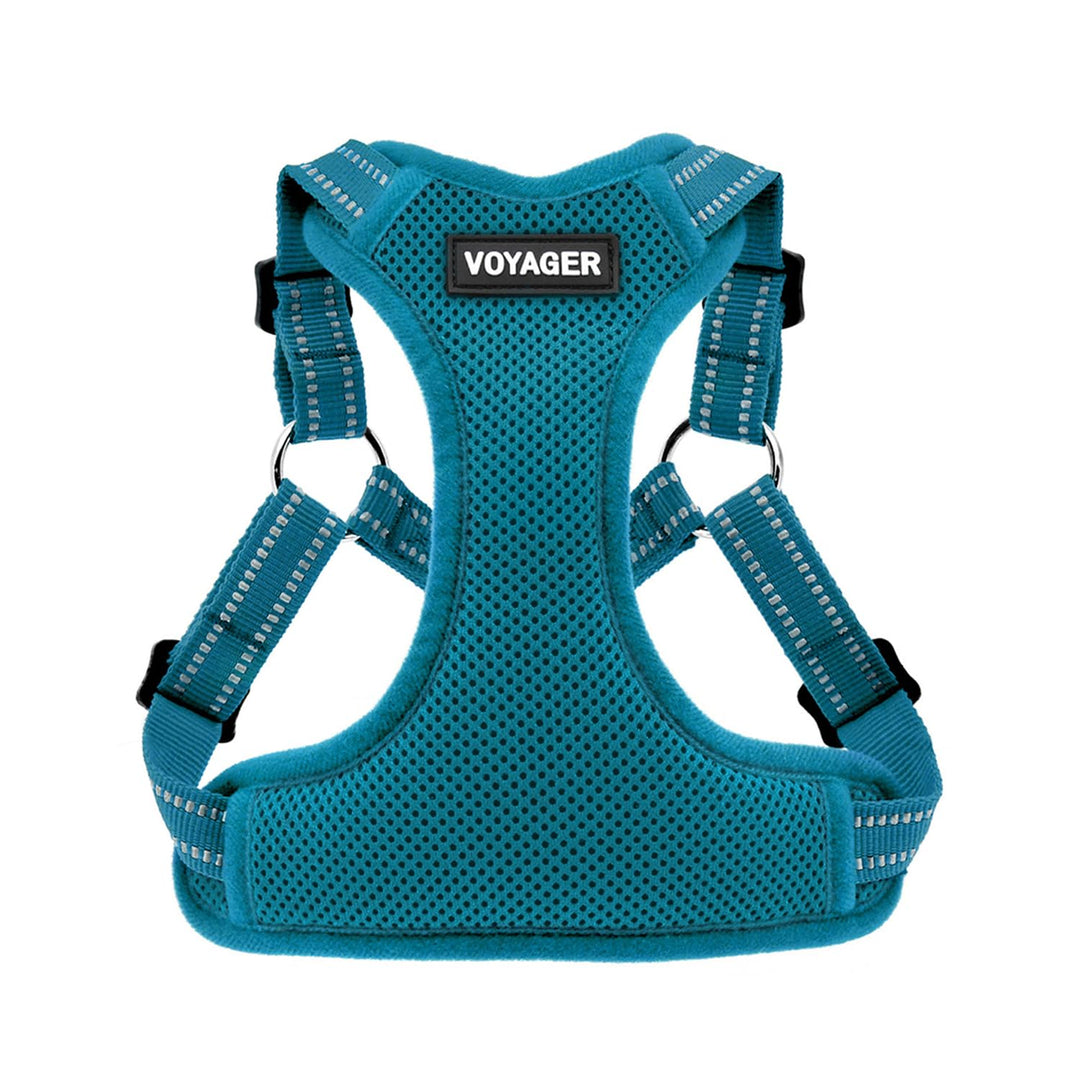 Voyager Verstellbares Hundegeschirr mit Reflektorstreifen by Best Pet Supplies - Strapazierfähige Ga