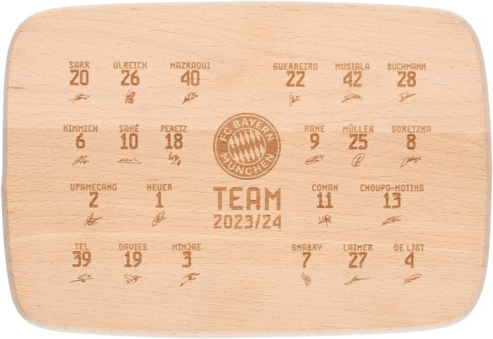 FC Bayern München Brotzeitbrett Signature 2023-24