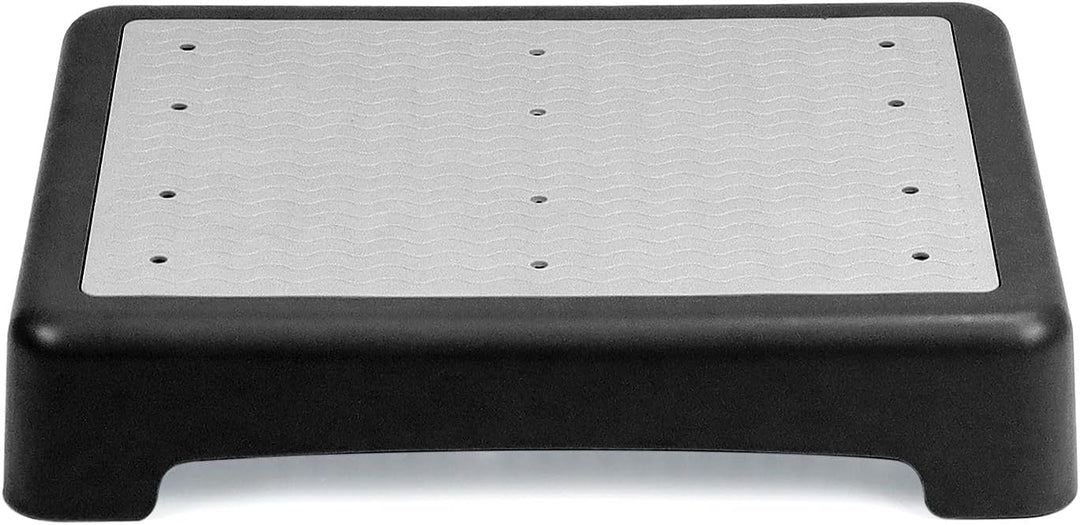 QWORK® rutschfest Halbstufe 9cm - Tragbare Steighilfe & Einstiegshilfe Tritthocker bis 220 kg Belast