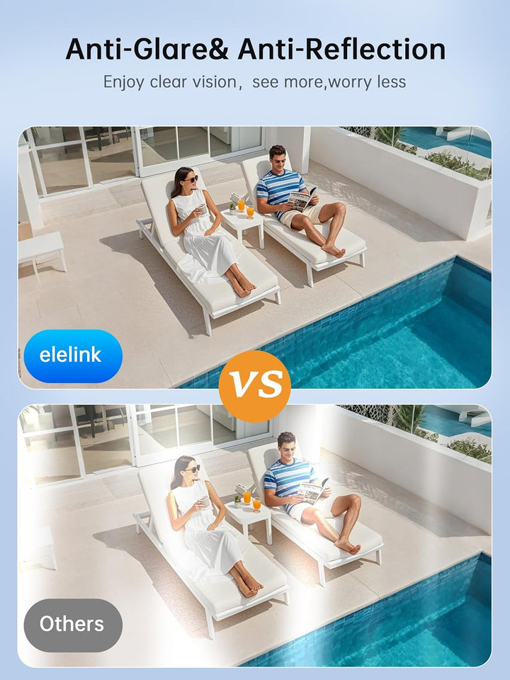 2K Fensterkamera Innen, Dual‑Band WLAN Überwachungskamera Innen,Mini Kamera Weiss 1 Stück, Weiss 1 S