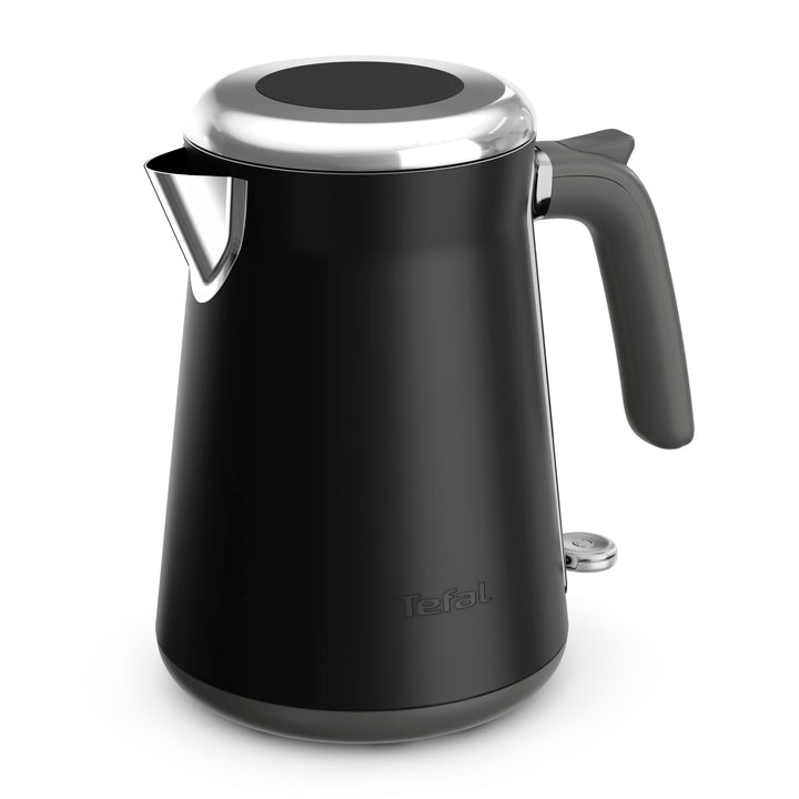 Tefal Collection Edelstahlwasserkocher im Retrostil, 1,7 l Fassungsvermögen, 2400 W, Einhändiges Öff