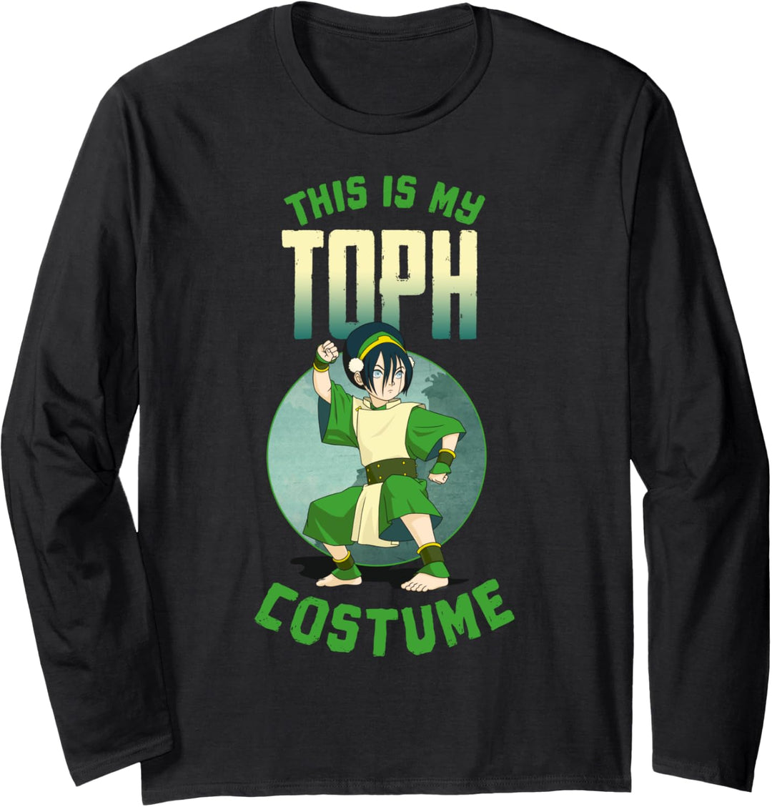 Avatar: The Last Airbender Halloween This Is My Toph Costume Langarmshirt