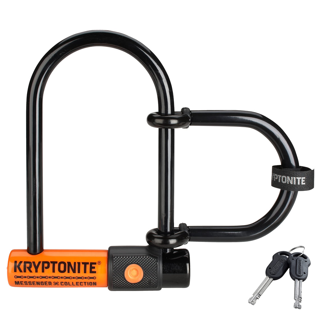 Kryptonite Messenger Mini+ Fahrradschloss inkl. Extender 2017 Kabel Single, Single