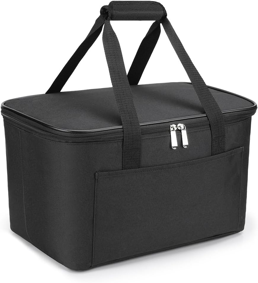25L Kühltasche Einkaufskorb Faltbar Picknicktasche Gross Isoliert Lunchtasche Thermotasche Wasserdic