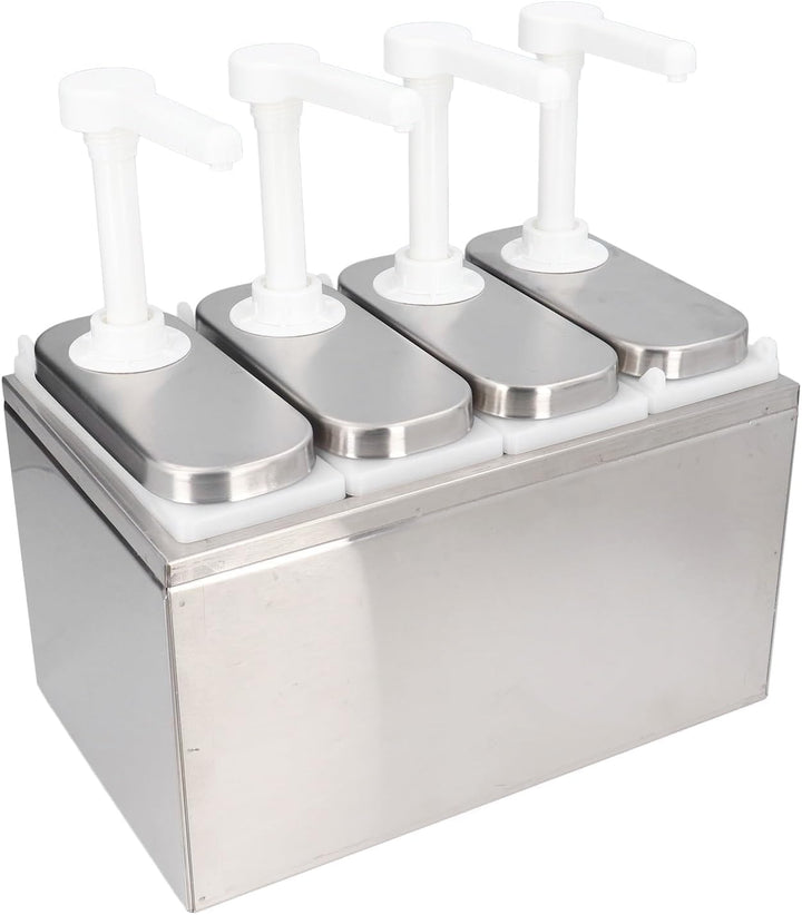 Natudeco 1L Saucen Spender Pumpe langlebige Gewürz pumpe Saucen-Saucen-Pumpen-Behälter Quantitativer