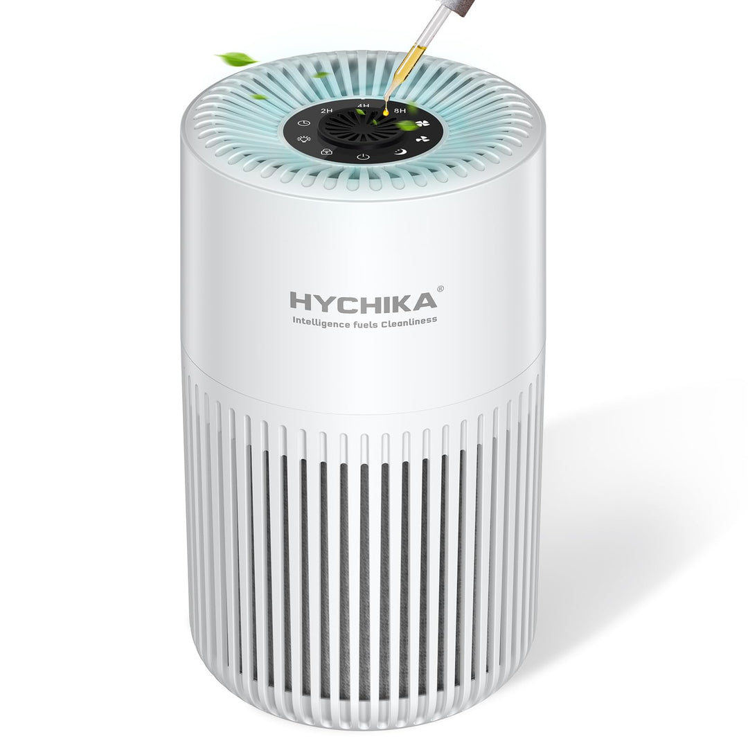 Luftreiniger Allergiker mit Aromatherapie - Air Purifier für Schlafzimmer,3-in-1 H13 HEPA Luftfilter