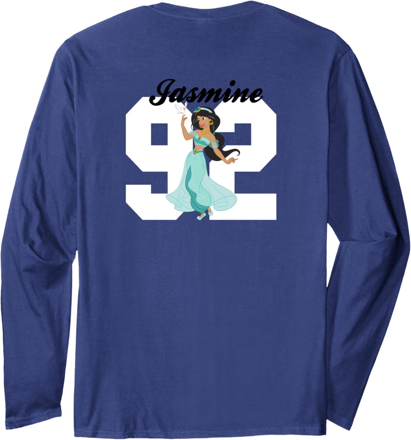 Disney Aladdin Jasmine Collegiate Langarmshirt