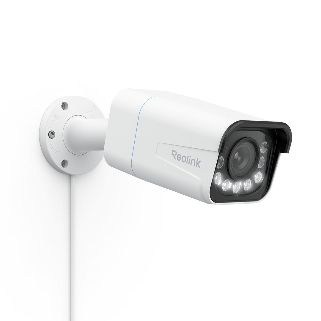 Reolink 4K Smarte PoE IP Kamera Outdoor mit Personen-/Autoerkennung, 5X optischer Zoom Überwachungsk