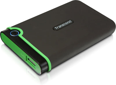 Transcend 2TB USB 3.1 Gen 1 StoreJet 25M3S Rugged External Hard Drive TS2TSJ25M3S grau - grün 2TB Si