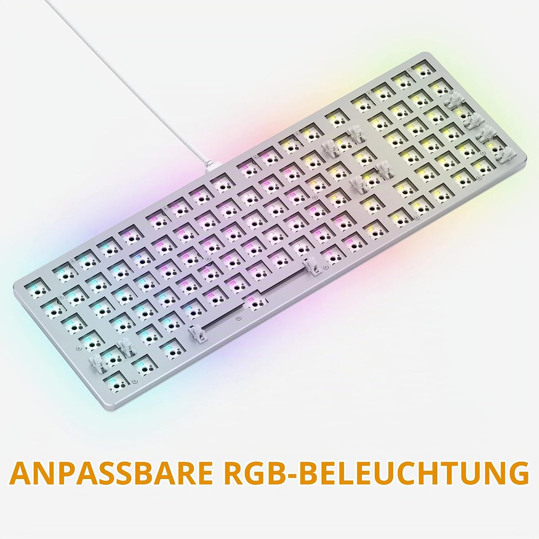Glorious Gaming GMMK 2 Full Size (96%) Barebones (Frame Only) – Mechanisches Gaming-Tastaturgrundger