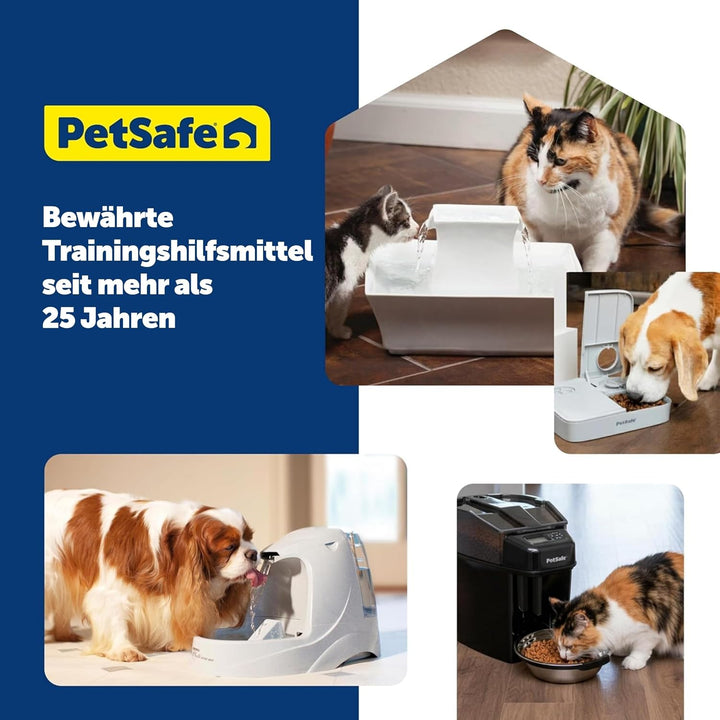 PetSafe Drinkwell Butterfly Trinkbrunnen für Katzen und kleine Hunde, BPA-freier Kunststoff, 1,5 Lit