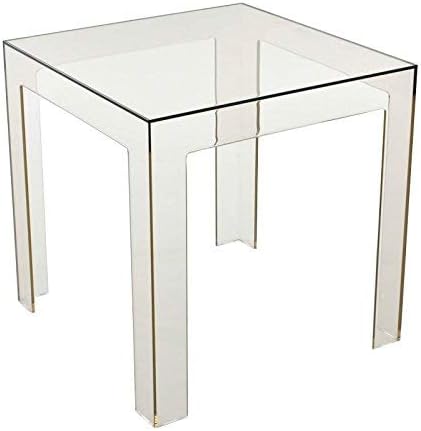 Kartell Jolly Tisch, Helles Fumé Fumé Chiaro, Fumé Chiaro