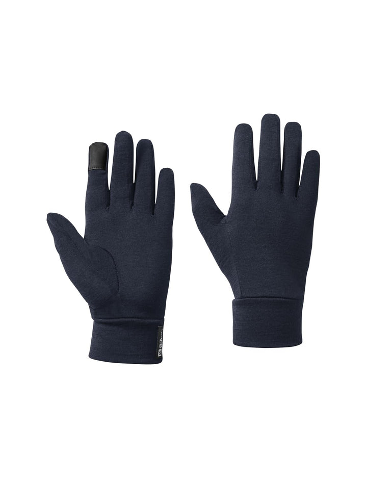 Jack Wolfskin Merino Glove Handschuh S night blue, S night blue