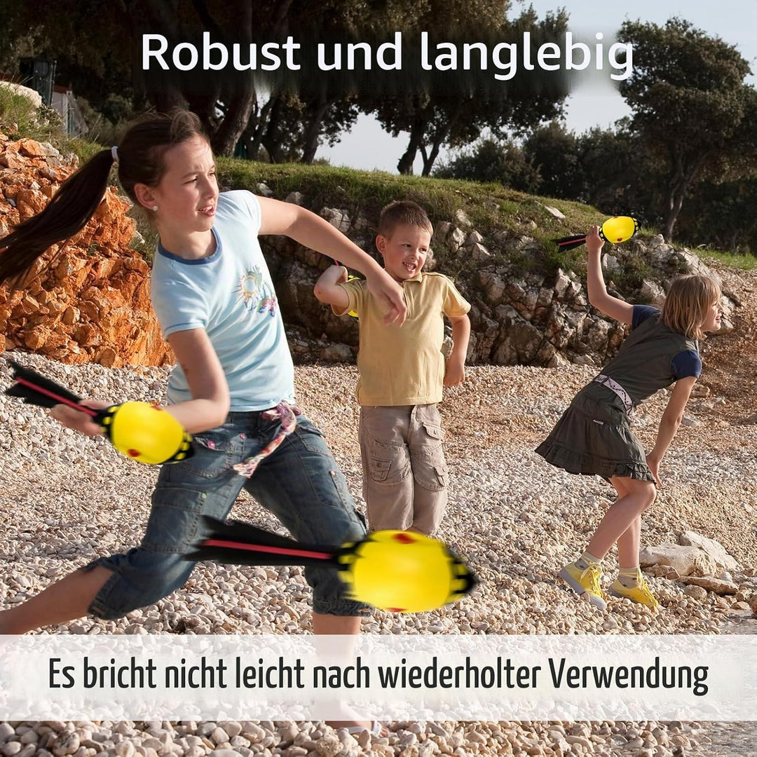 dellyy Vortex Aero, Wurfrakete Outdoor Spass, Rocket Werfen aus Weicher Foam für Gross und Klein, Ro