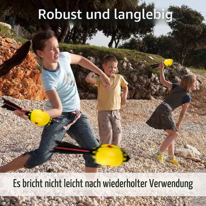 dellyy Vortex Aero, Wurfrakete Outdoor Spass, Rocket Werfen aus Weicher Foam für Gross und Klein, Ro