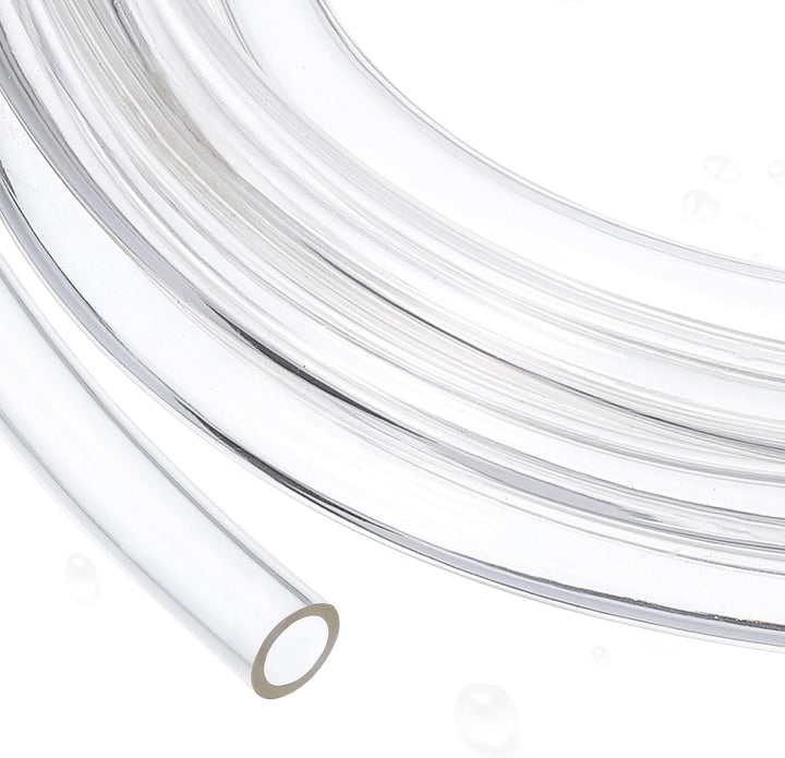 QUARKZMAN PVC Schlauch 11mm ID x 13mm OD (4 Meter) - Aquarium Schläuche - Gummischlauch Bierschlauch