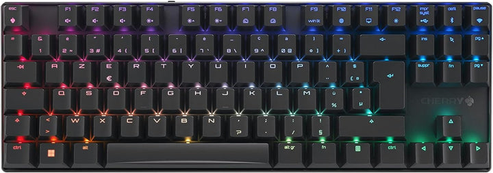 CHERRY MX 8.2 TKL Wireless, kabellose mechanische Gaming-Tastatur ohne Nummernblock, Französisches L