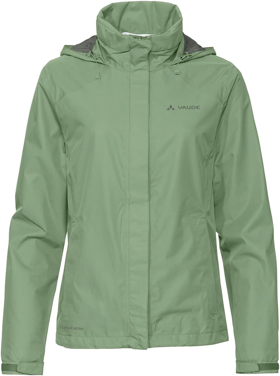 VAUDE Women's Escape Bike Light Jacket| Leichte 2-Lagen Regenjacke - Zuverlässiger Rad-Regenschutz |