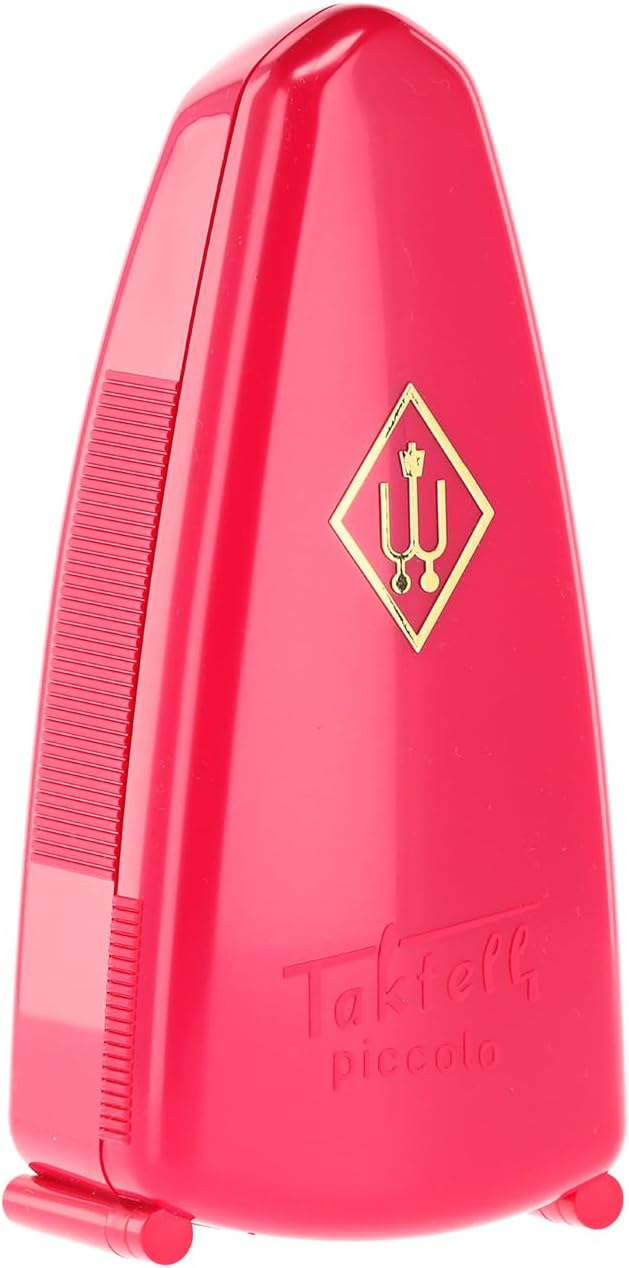 Wittner Metronom 830 361 Kunststoffgehäuse ohne Glocke Taktell Piccolo dunkelrosa dunkelrosa Single,
