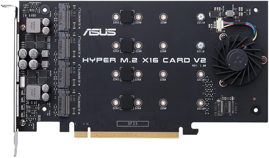 ASUS Hyper M.2 X16 Card V2, One