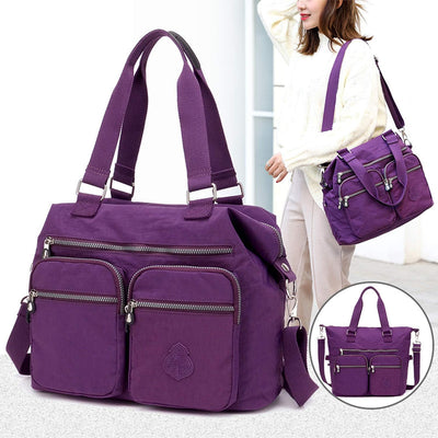 Outreo Handtasche Design Handtasche Damen Messenger Bag Umhängetasche Mädchen Messenger Bag Sporttas