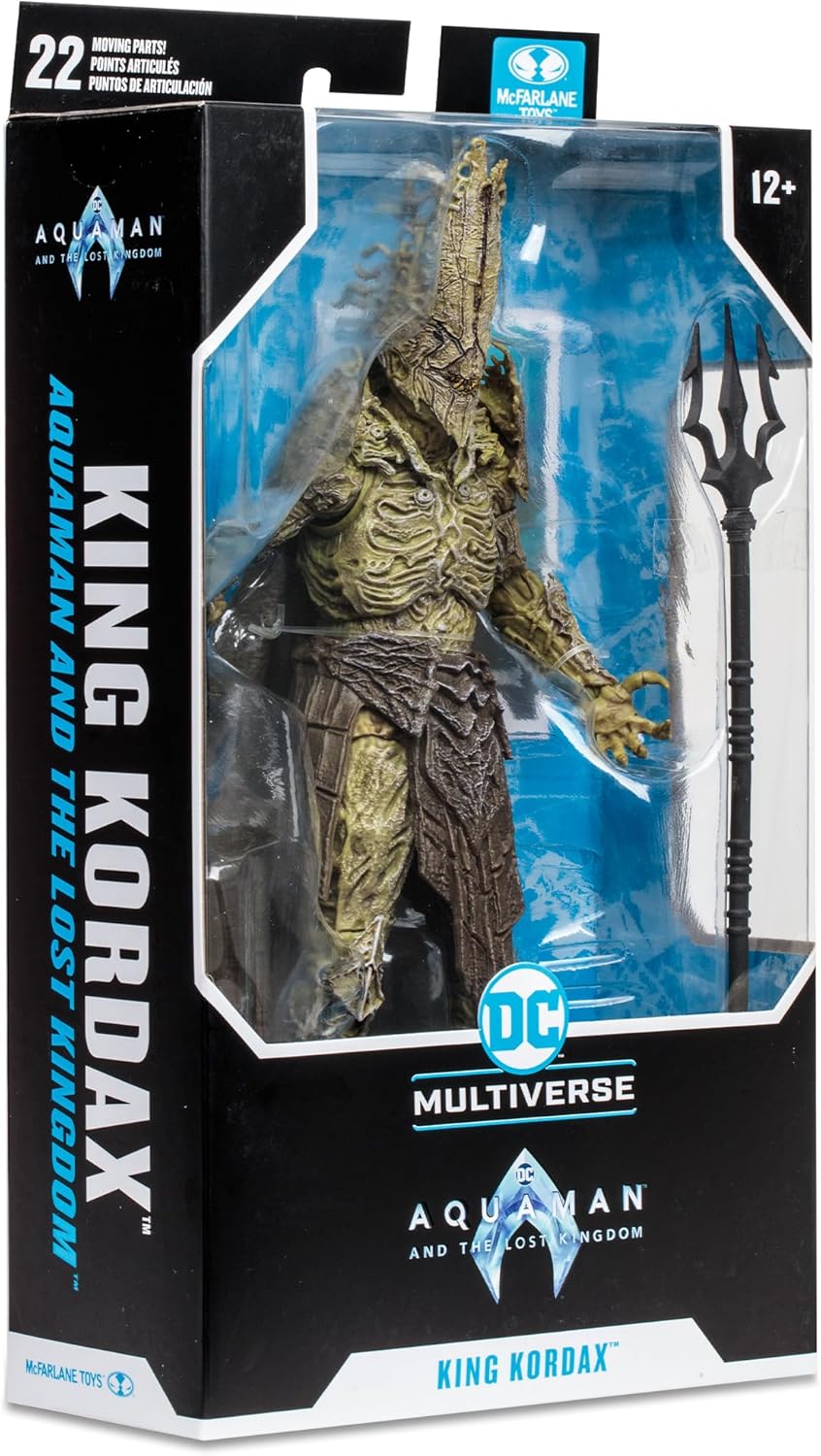 McFarlane Aquaman and The Lost Kingdom DC Multiverse Actionfigur King Kordax 18 cm König Kordax, Kön
