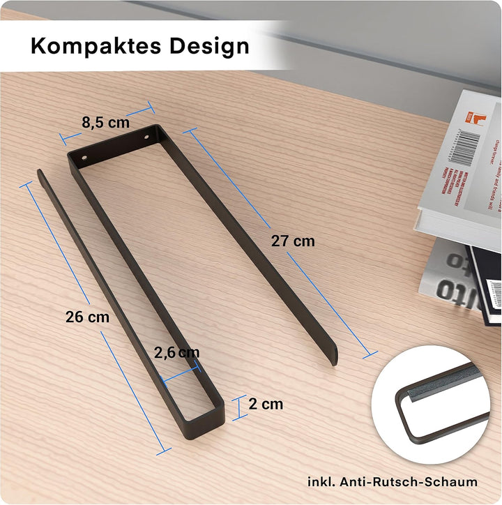 EDELREITER® Küchenrollenhalter ohne Bohren | hochwertiger Küchenrollenhalter Edelstahl | Halter Küch