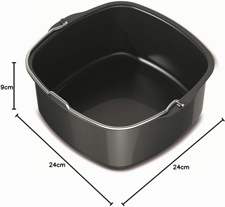 PHILIPS HD9952/00 Airfryer Back Meisterkit, kompatibel mit Modellen HD965x HD976x HD986x, Silikon, R
