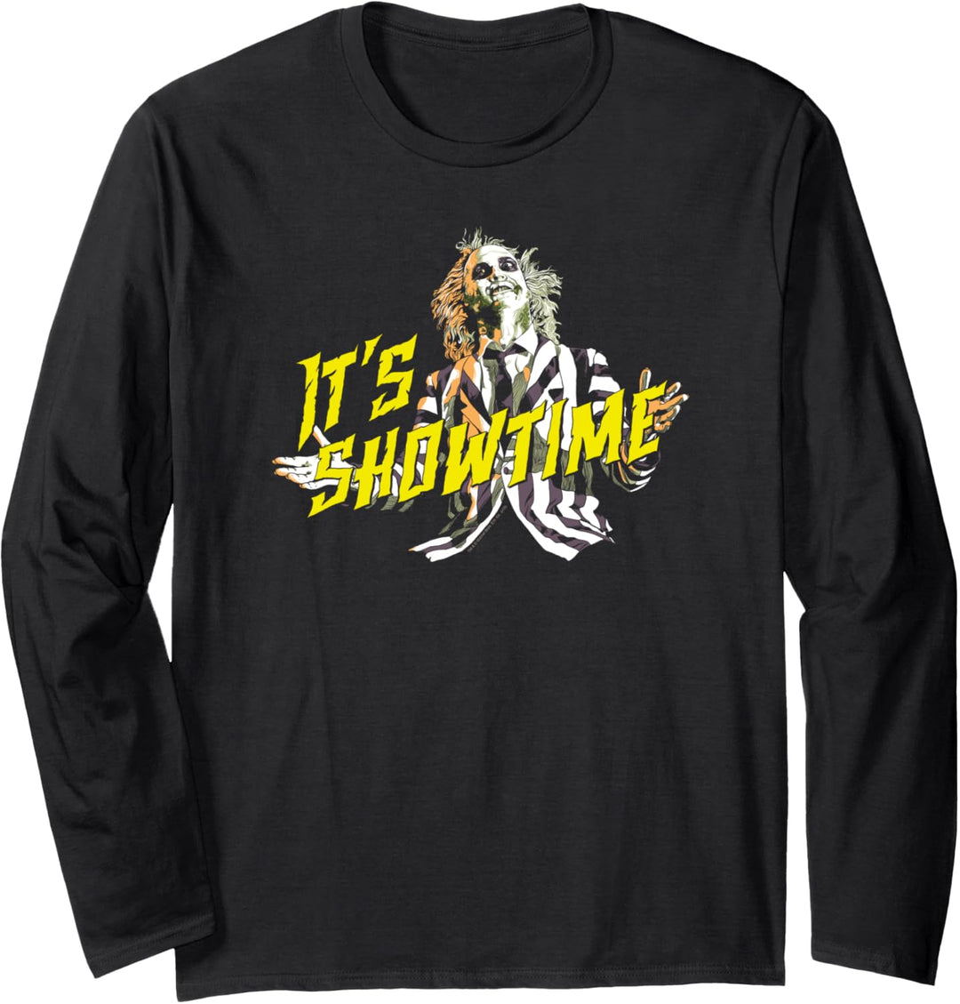 Beetlejuice It's Showtime Langarmshirt